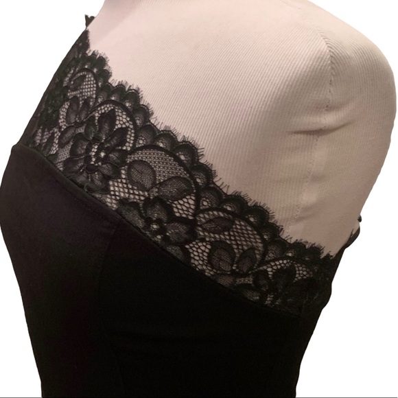 NWT Free People Premonitions Bodycon Dress XS or Small Black LBD Mini Fitted - Picture 12 of 14